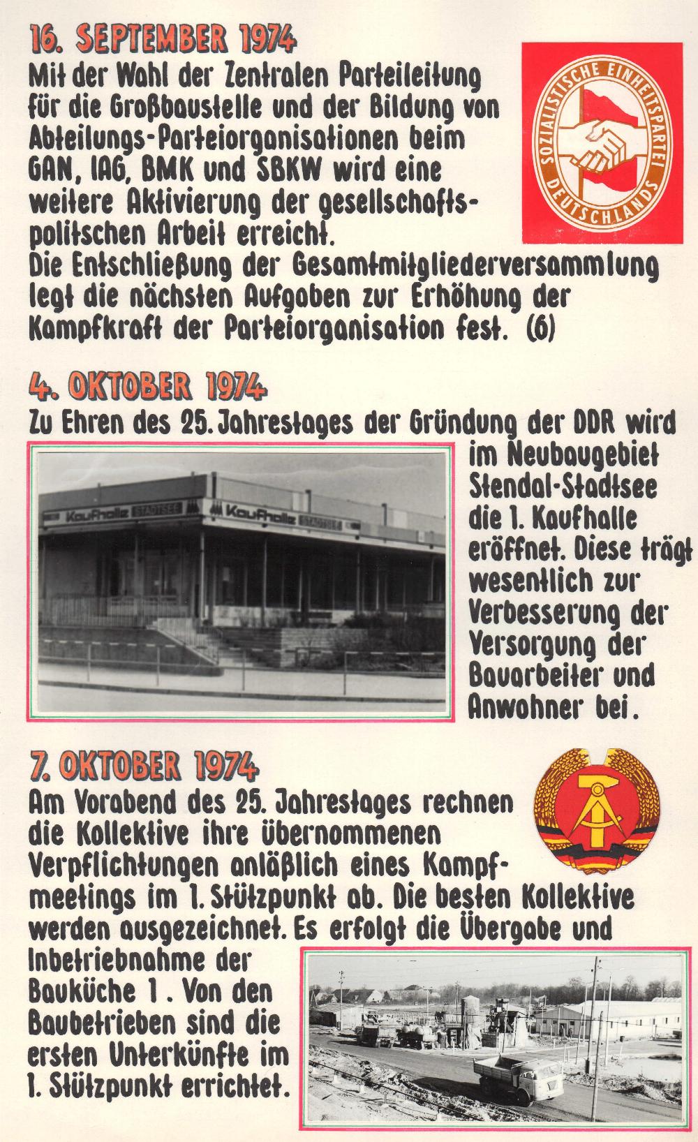  Baustellenchronik, Seite 20 