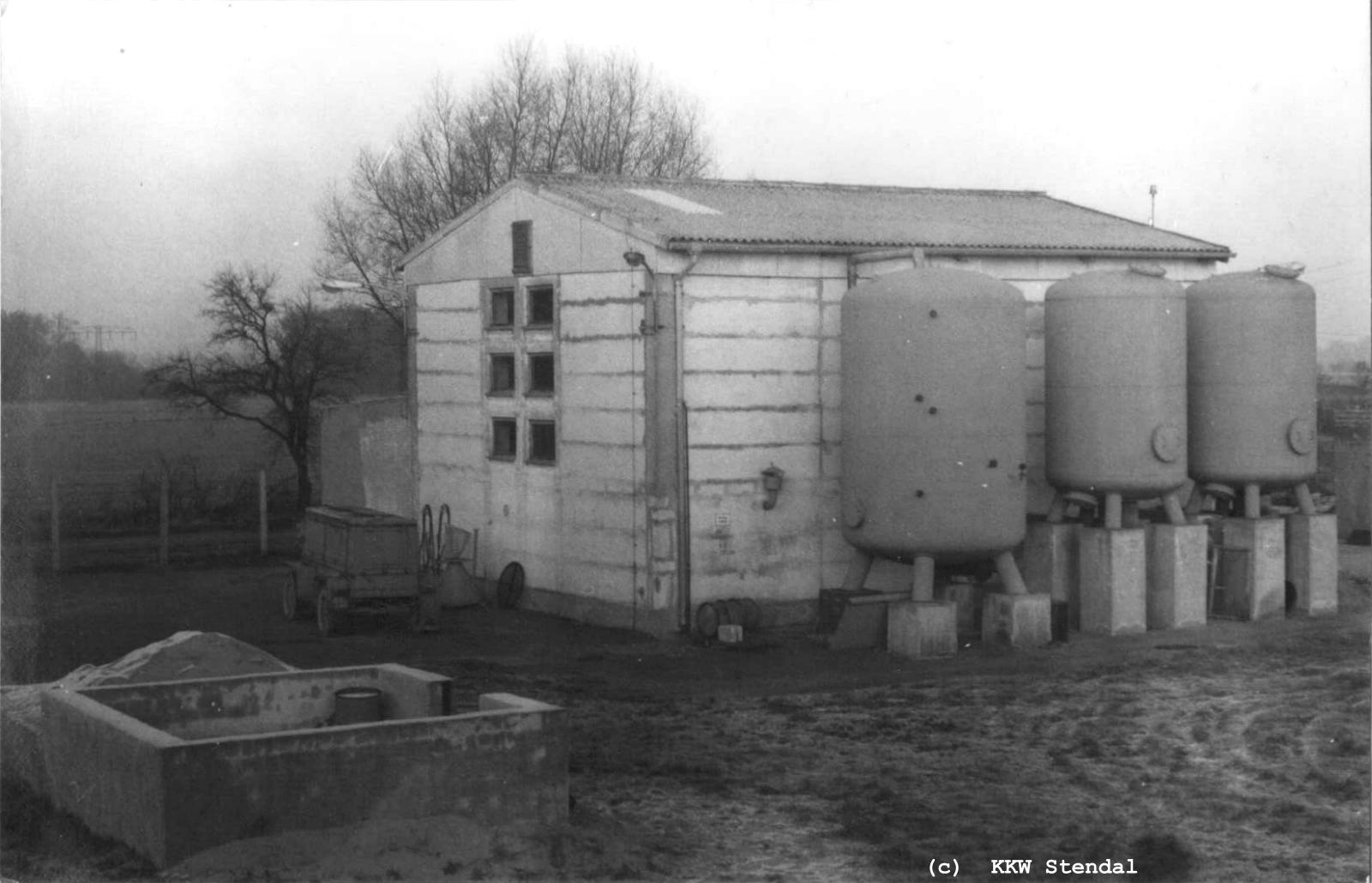  AKW Stendal, Baustelle 1988, Wasserwerk Altenzaun II 