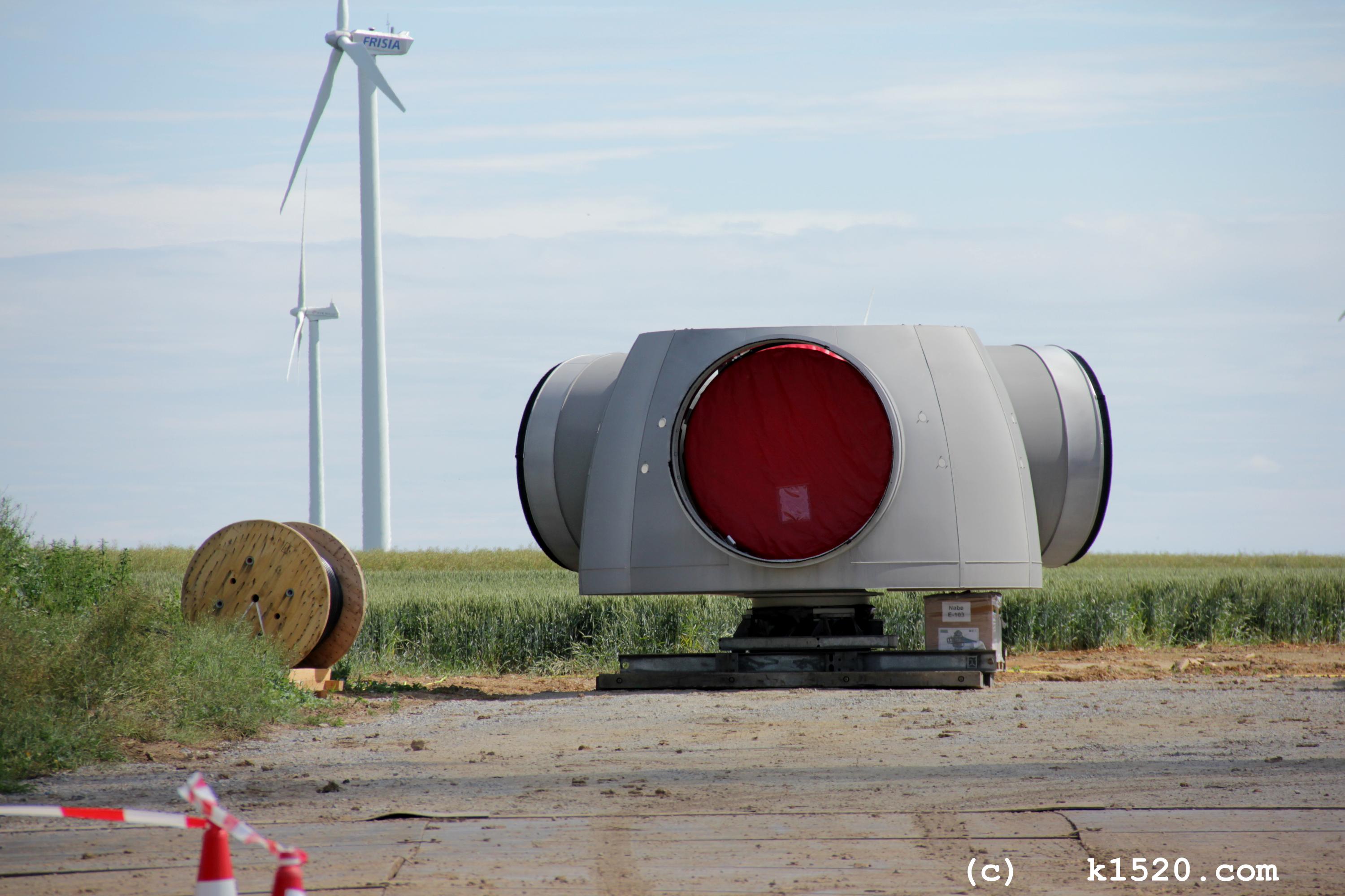 Demontage Windrder in Sachsen-Anhalt 06/2020,
  Kraneinsatz, 